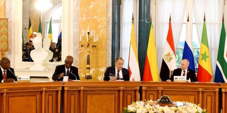 African Leaders’ Peace Mission to Russia Ends with No Visible Progress