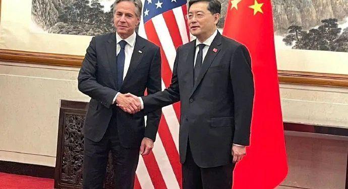 US Secretary of State Antony Blinken Holds Talks with Chinese Officials in Beijing
