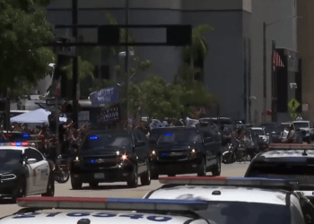 Former President Donald Trump Arrives at Federal Courthouse for Indictment and Arraignment