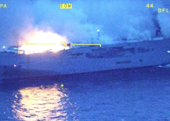 Cargo Ship Fire Leaves Sailor Dead and Sparks Major Salvage Operation off Dutch Coast