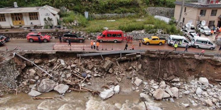 Flooding and Mudslides in China’s Shaanxi Province Leave 21 Dead and 6 Missing