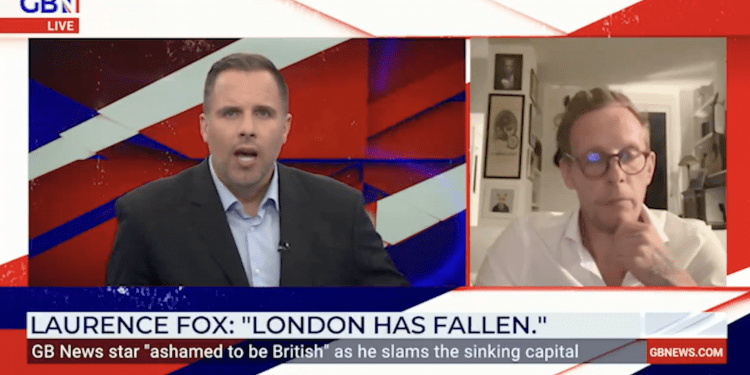 Laurence Fox Under Scrutiny for Provocative Statements on GB News