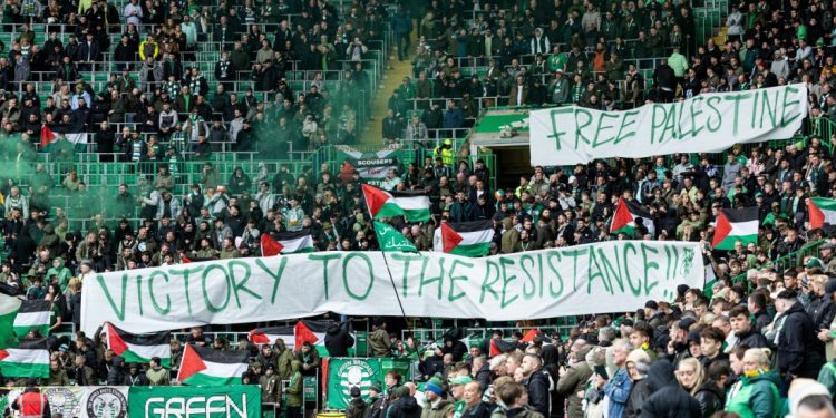 Celtic Football Club Fans Stand Firm in Their Support for Palestine Amidst Escalating Middle East Conflict