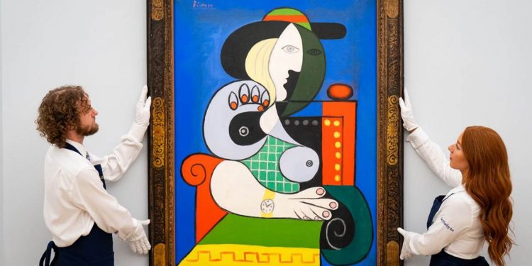 Picasso’s Portrait of Muse Marie-Therese Walter Fetches £114m at Auction