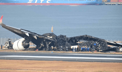 Coastguard Aircraft Not Cleared for Takeoff in Haneda Airport Collision