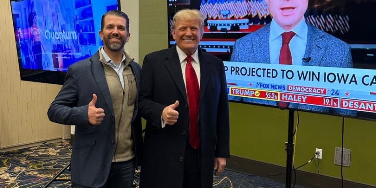 Trump’s Resounding Victory in Iowa Caucus Signals Powerful Kickstart to 2024 Campaign