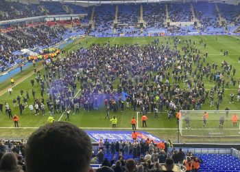 Pitch Invasion Halts Reading vs Port Vale Match Amid Protests Against Owner