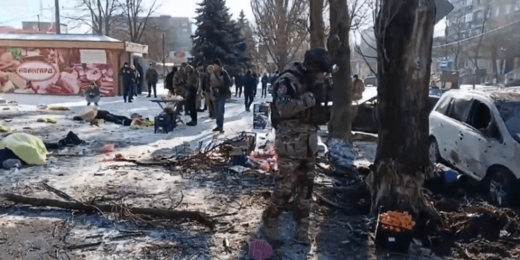 Market Shelling in Donetsk Leaves 25 Dead, 20 Injured