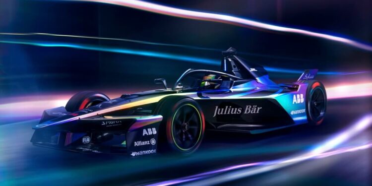 Formula E Unveils Blazing-Fast GEN3 Evo Race Car